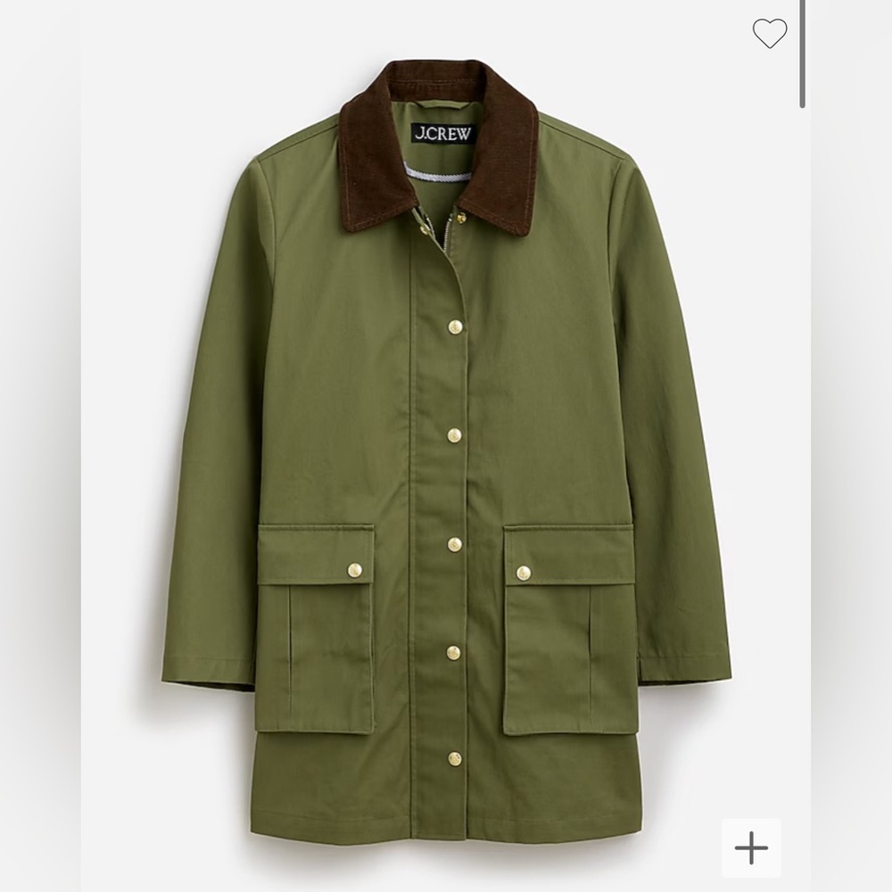 XL Heritage Barn Jacket™ in waxed cotton twill JCREW